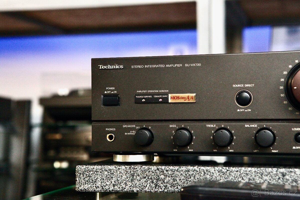 TECHNICS SU-VX720 (r.1992) PHONO MM/MC, Direct, dálka - 2