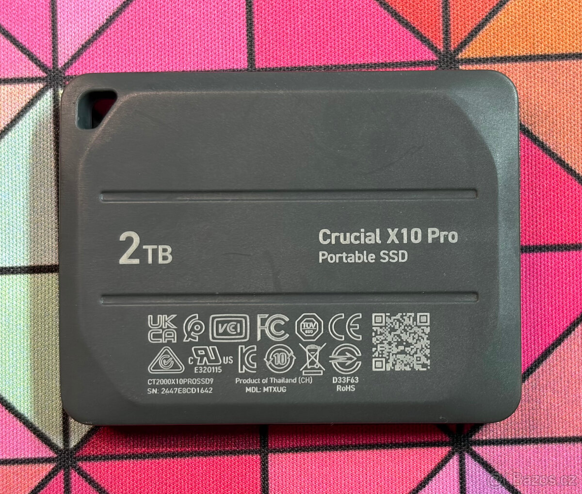 Crucial X10 Pro 2TB, záruka do 2029 - 2