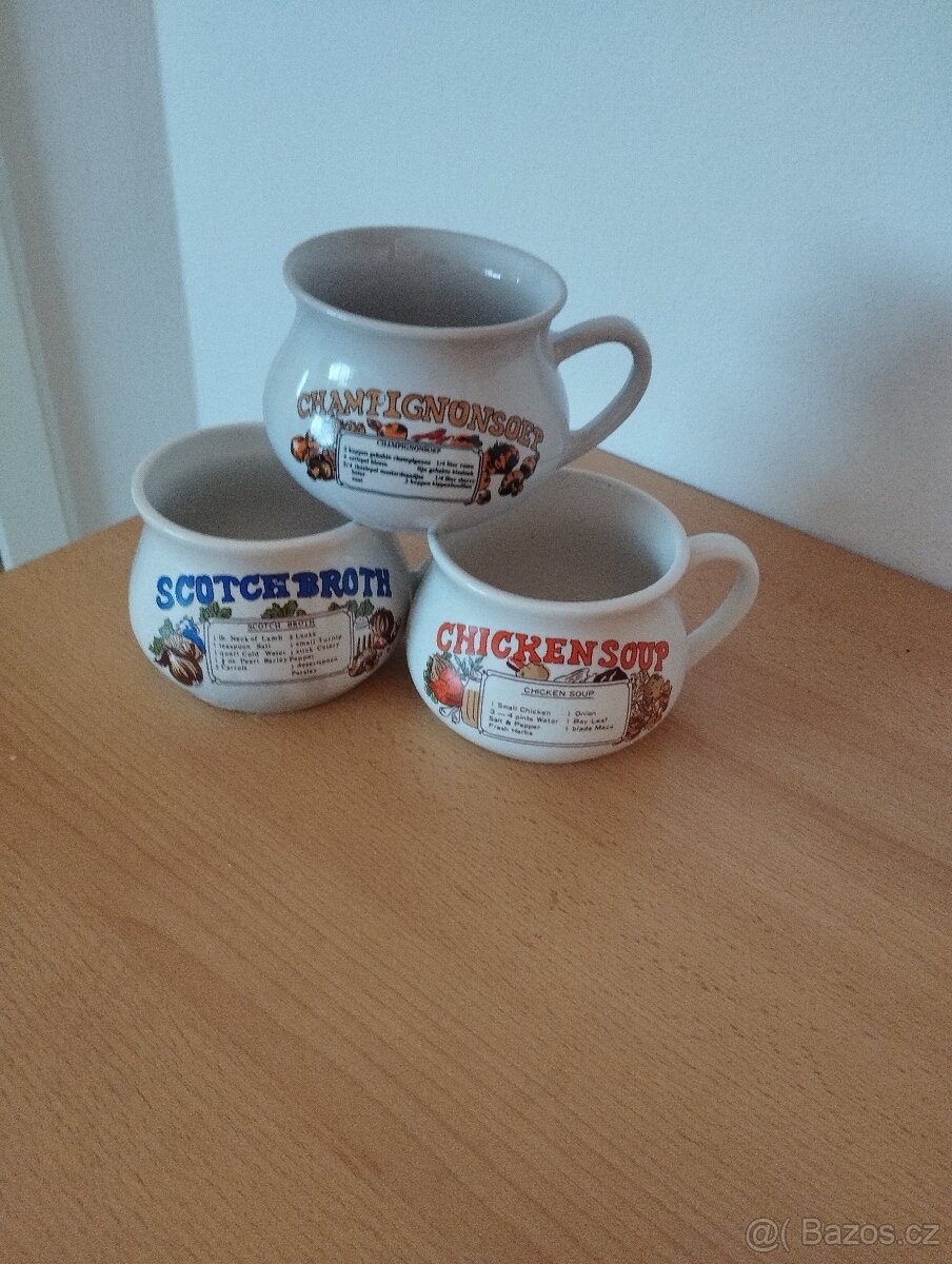 hrnečky na polévku - 2