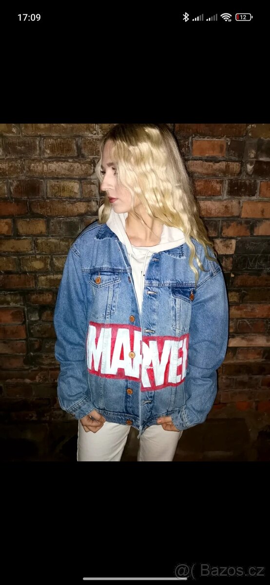 Džínová bunda Marvel - 2