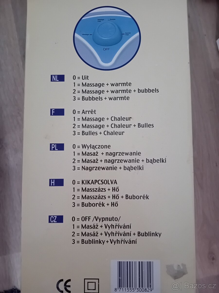 Masážní vanička na nohy - 2