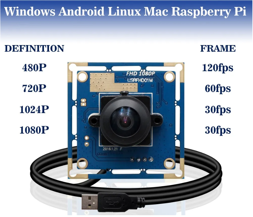 3ks Kamerový modul USB 1080p - 2