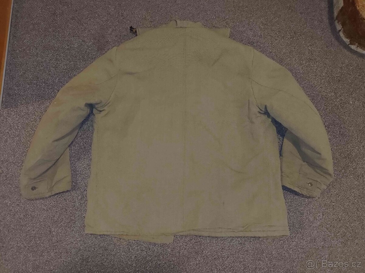 Kabát zelený vatovaný „Vaťák“ - 2