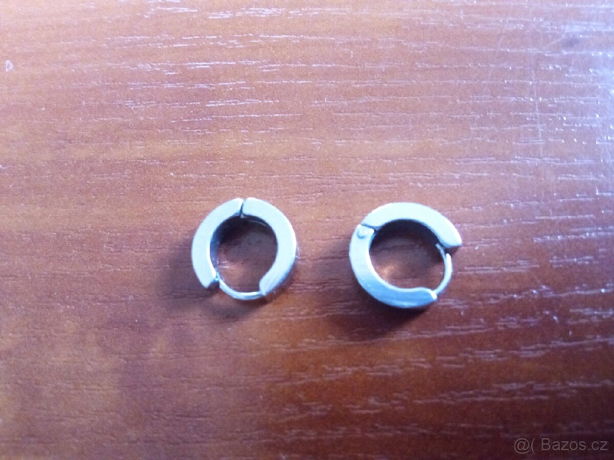 Náušnice z chirurgické oceli - 2