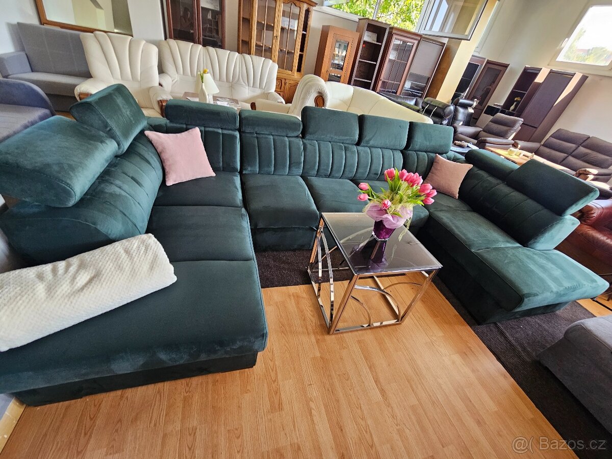 Rohová moderni sedací souprava Majorca "U" NOVINKA 2024 - 2