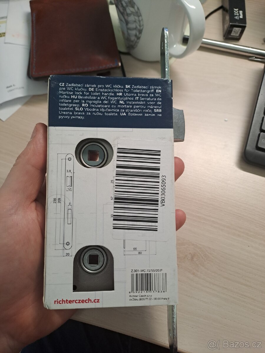 Zadlabávací zámek - nový nikdy nepouzity - 2