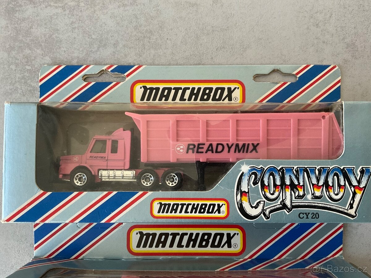 Matchbox Convoy CY- Scania Readymix Pink - 2