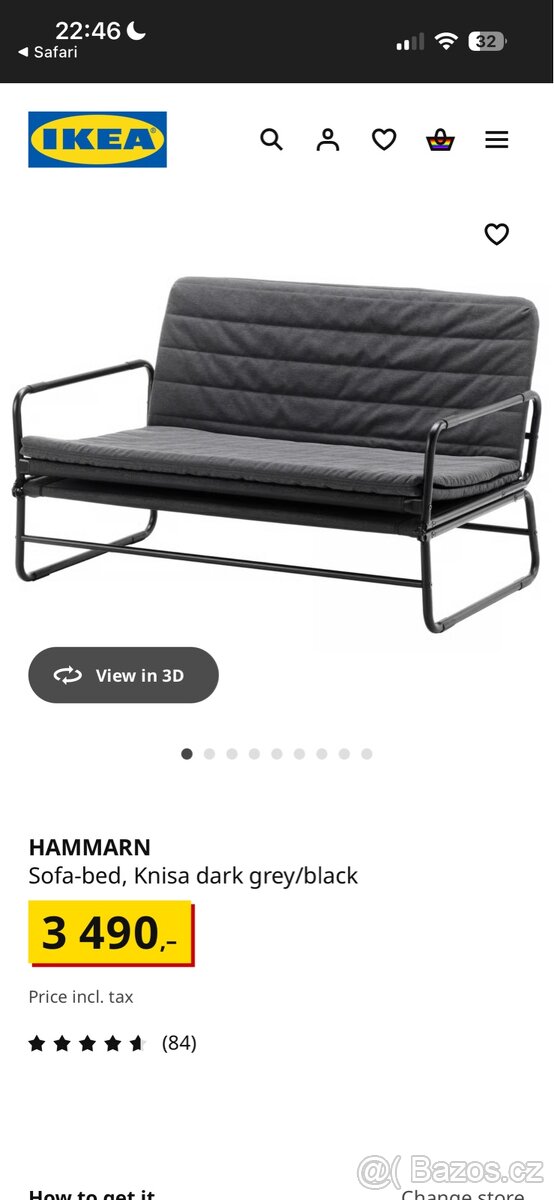 Rozkládací sedačka - 2