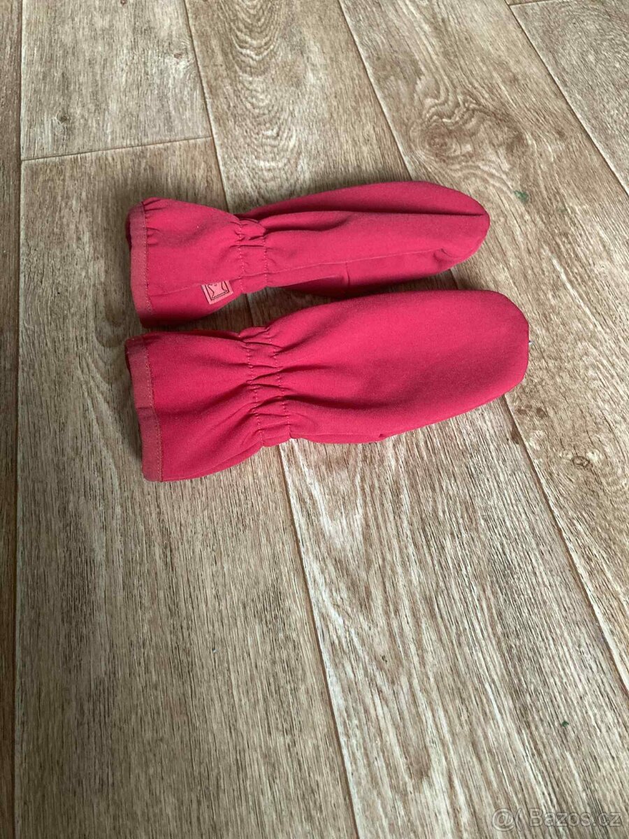 Softshellové zateplené rukavice pro děti 4 - 5 let - 2