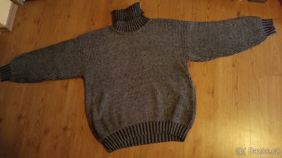 Zimní svetr zn. Triangles, vel. XXL - 2