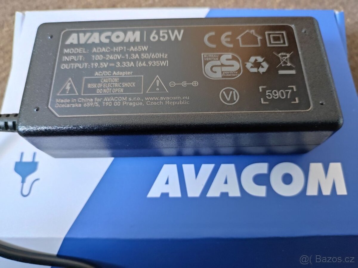 Adaptér pro HP Avacom 65W nový nepoužitý - 2