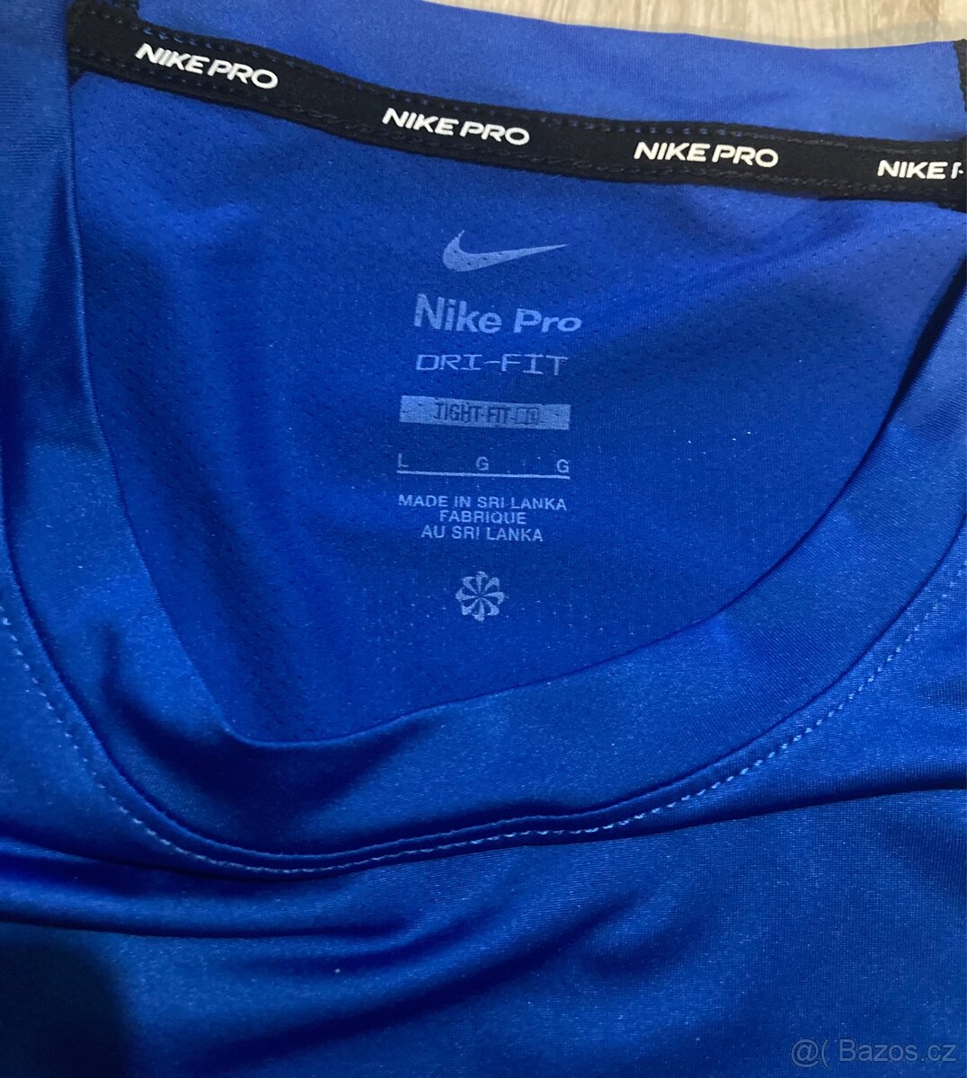 Termotriko Nike Pro Modré L - 2