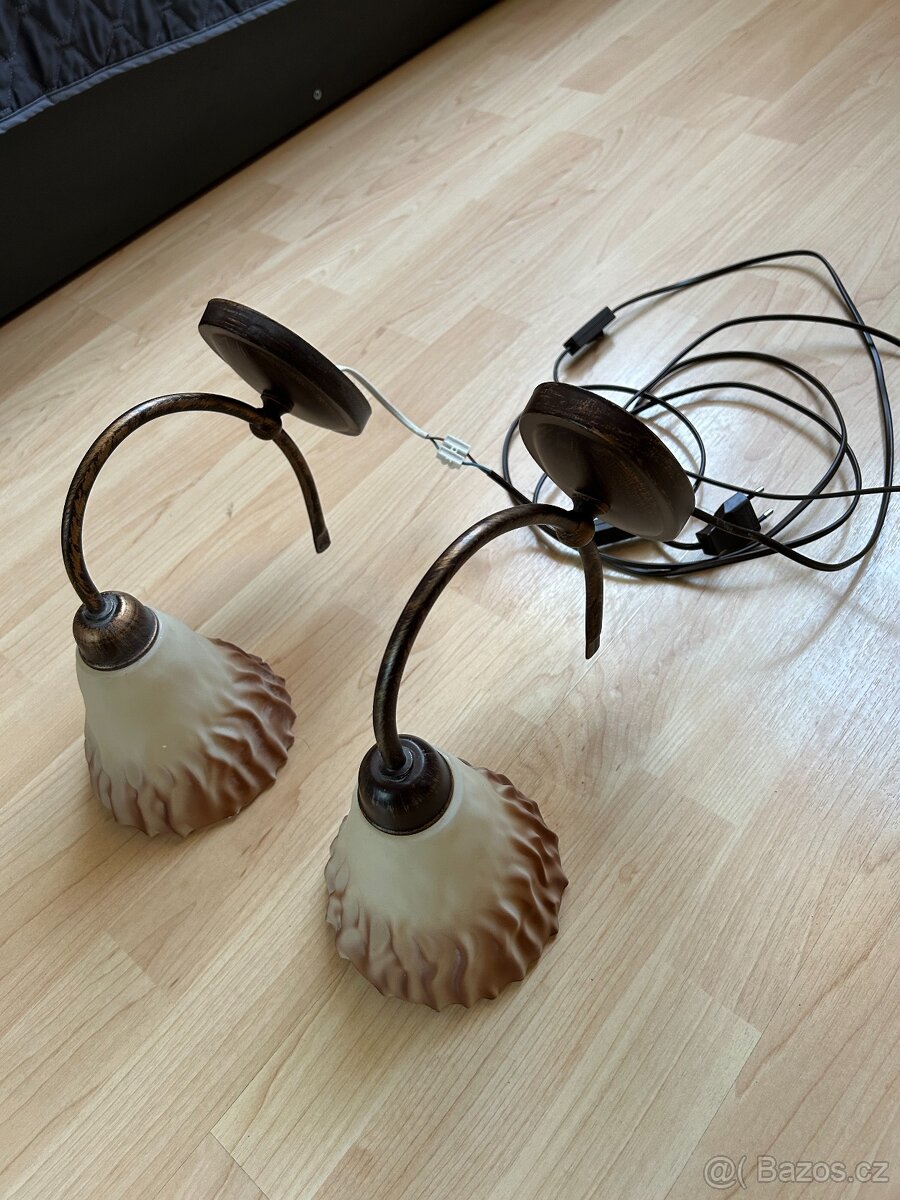 Lustr a dvě lampičky - 2