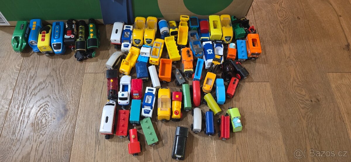 BRIO Mašinky - velký set - 2