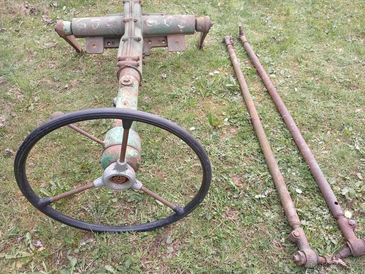 Řízení Zetor 50 super - 2