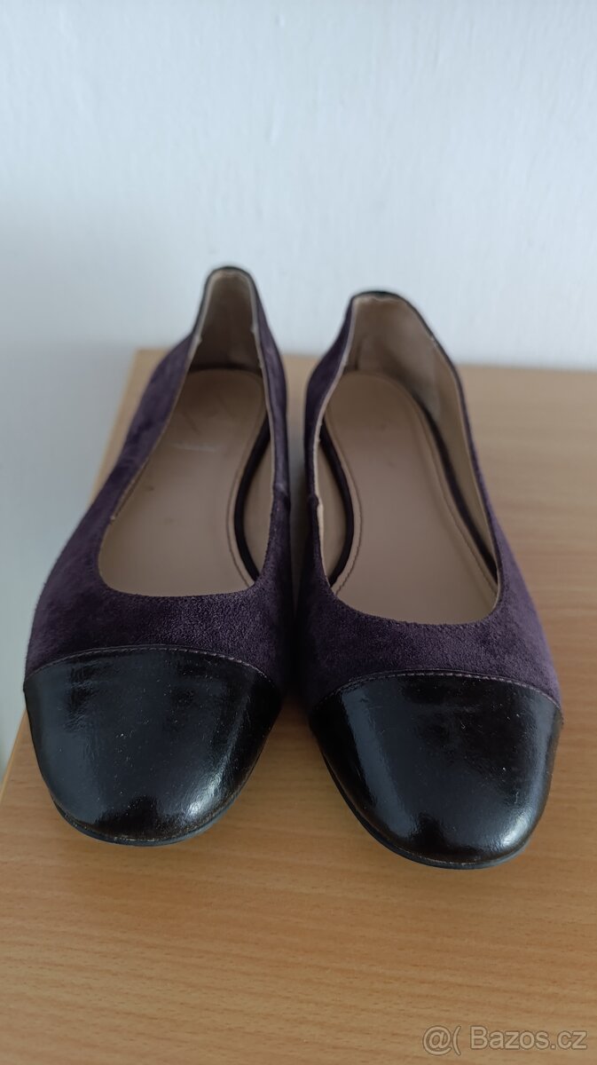 Semišové baleríny Lazzarini vel. 41 - 2