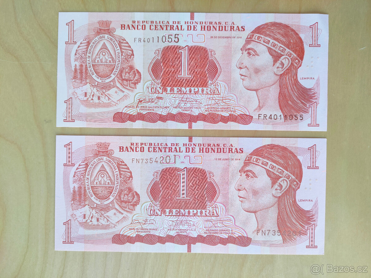 Honduras - 1 lempira - 2
