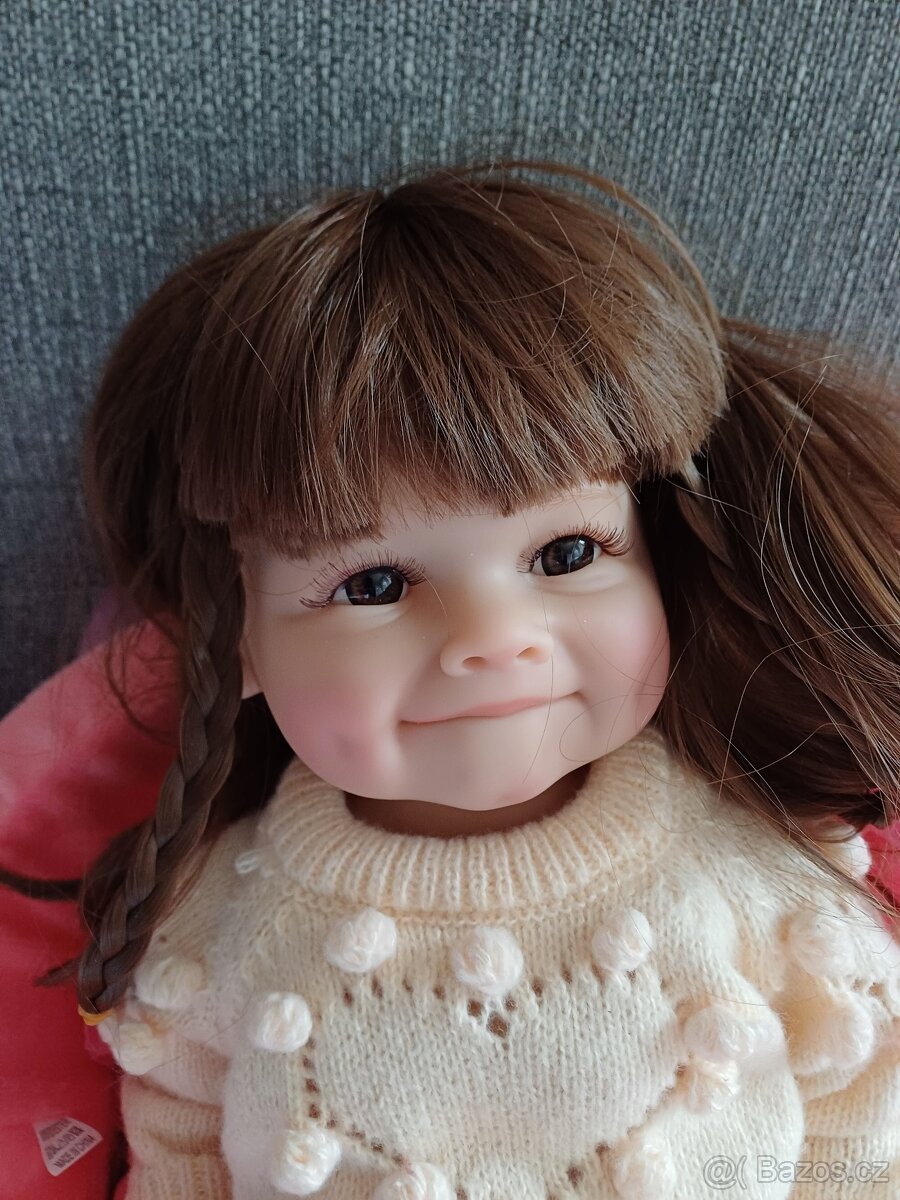Nová realistická panenka reborn vinyl - 2