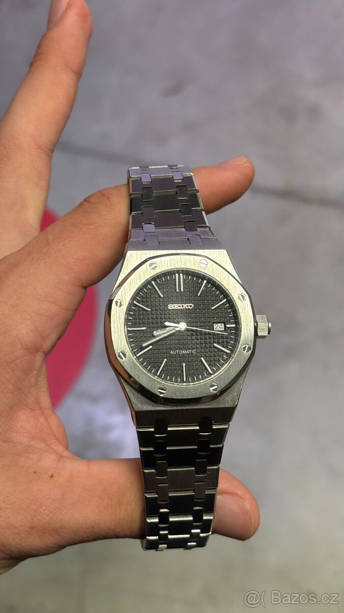 Hodinky Seiko mod royal oak - 2