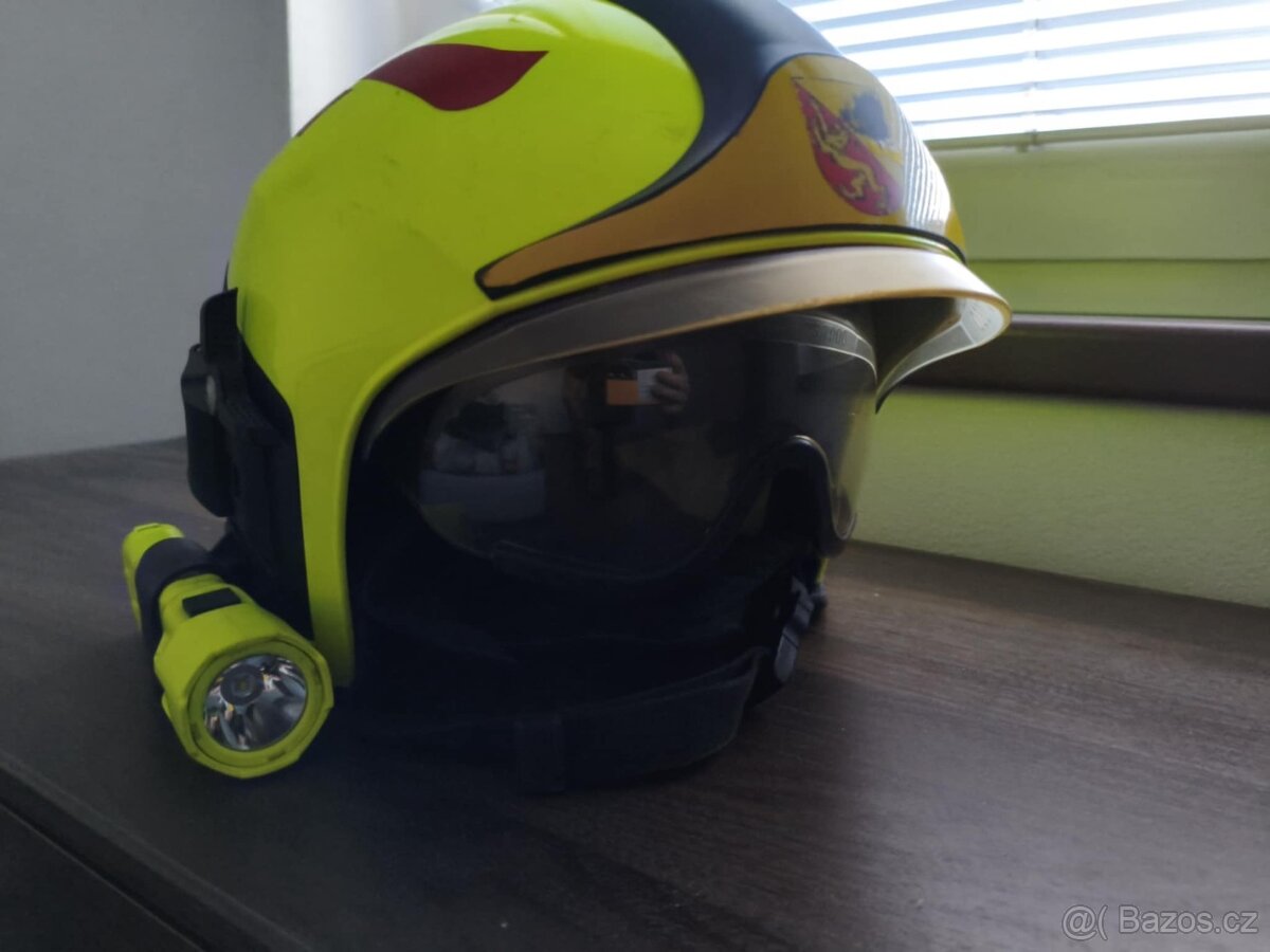 Hasičská přilba Dräger HPS 7000 Pro fluorescenční žlutá - 2