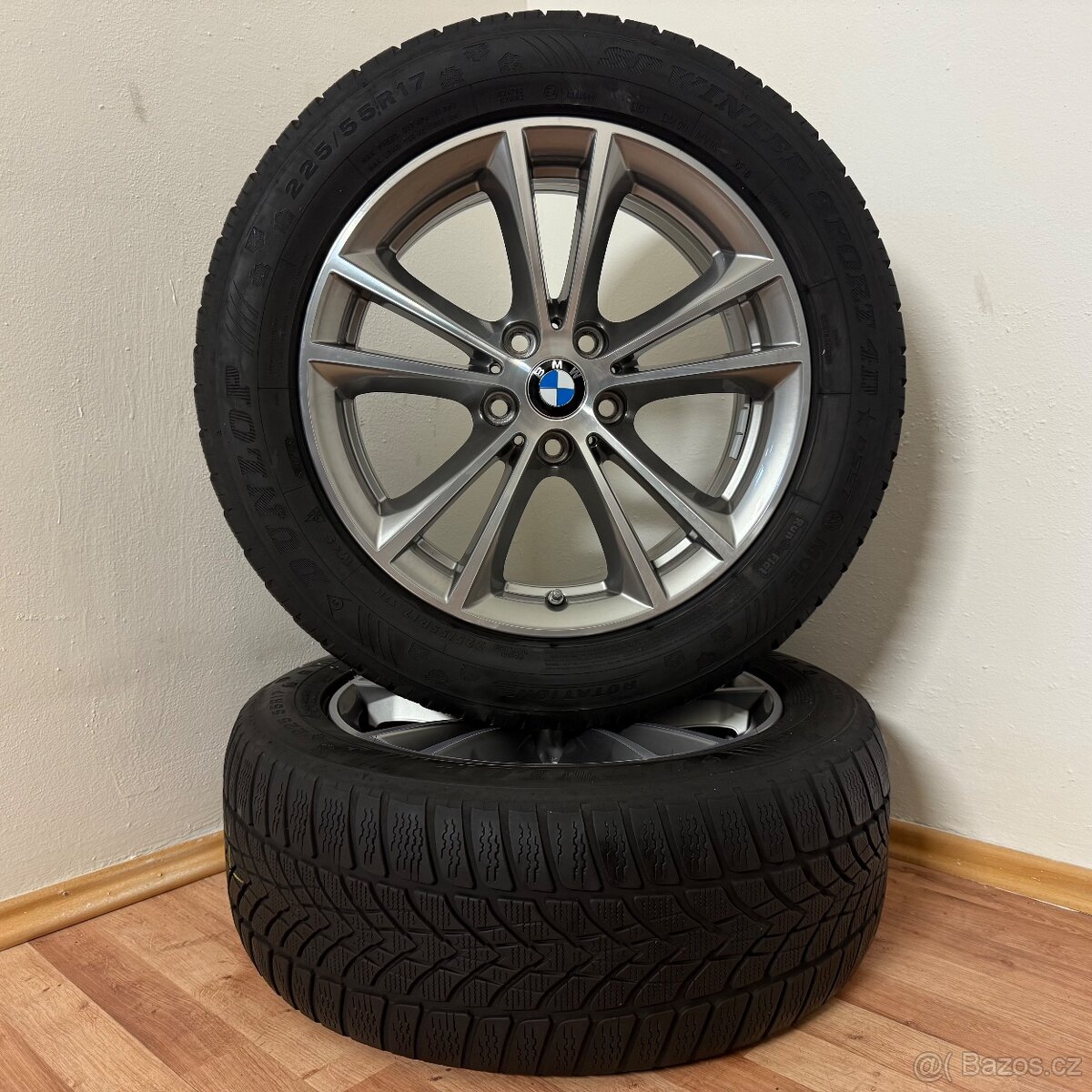 BMW 5 G30/G31 5x112 R17 ET27+ZIMNÍ 225/55R17 5/3mm - 2
