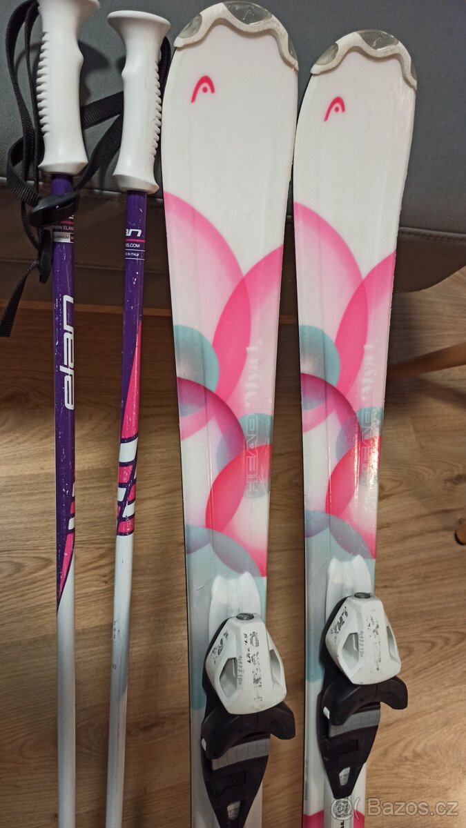 Dětské lyže Head Mya 1 + hole Elán - 2