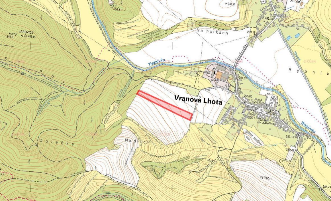 Zemědělská půda, prodej, Vranová Lhota, Svitavy - 2