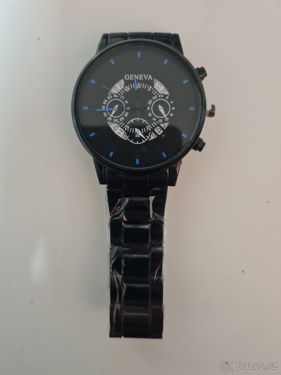 Nové hodinky + dárek kožený náramek č. 104 - 2