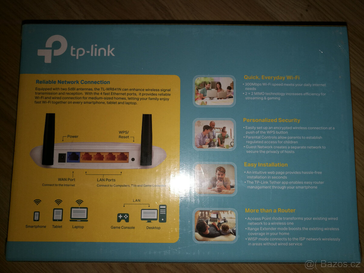 ROUTER TP-Link TL-WR841N - 2