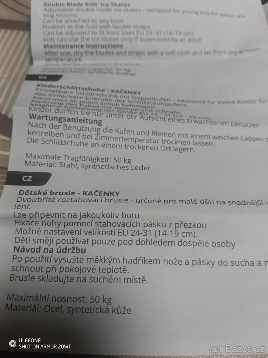 Dětské brusle Sportisimo - 2