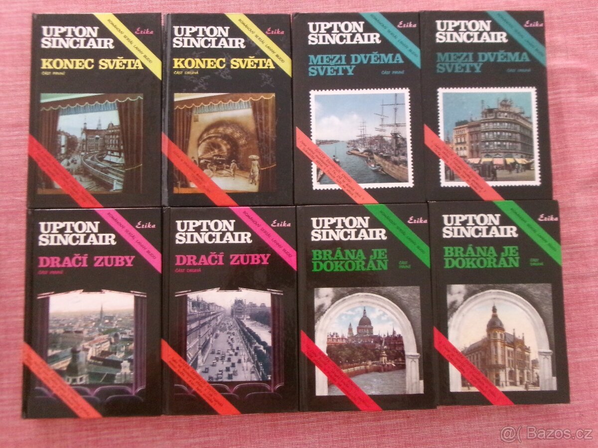 Lanny Budd - Upton Sinclair - komplet 22 knih. - 2