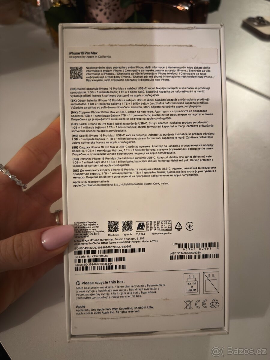 iPhone 16 Pro Max 512 GB – zlatý, TOP stav - 2