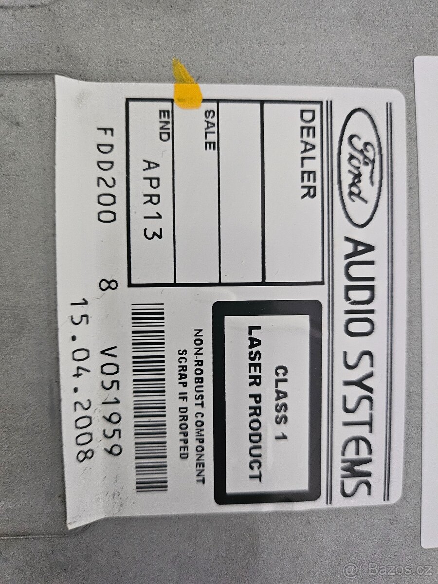 FORD 6000 CD - FOCUS II MONDEO II LIFT CMAX - 8M5T-18C815-AB - 2