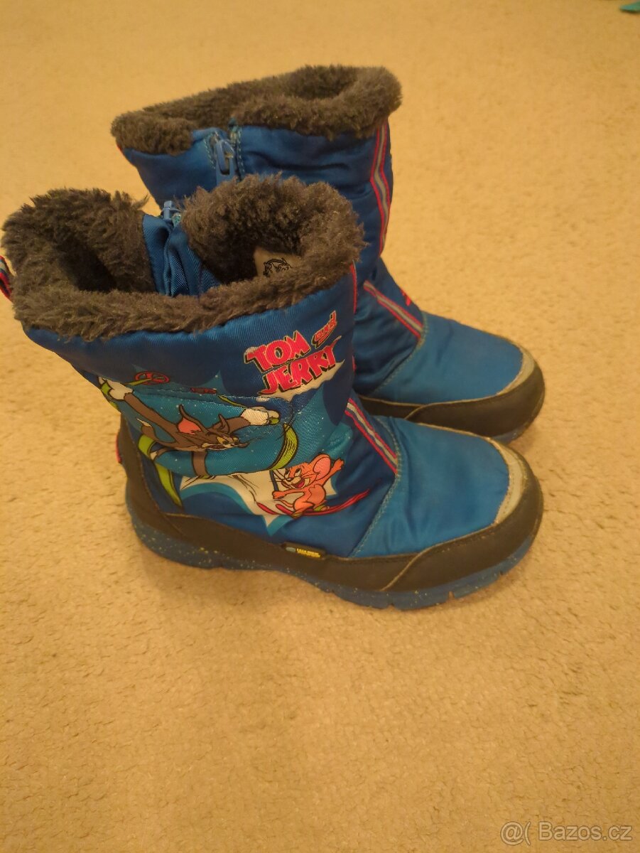 Dětská zimní obuv Tom a Jerry vel 32 - 2