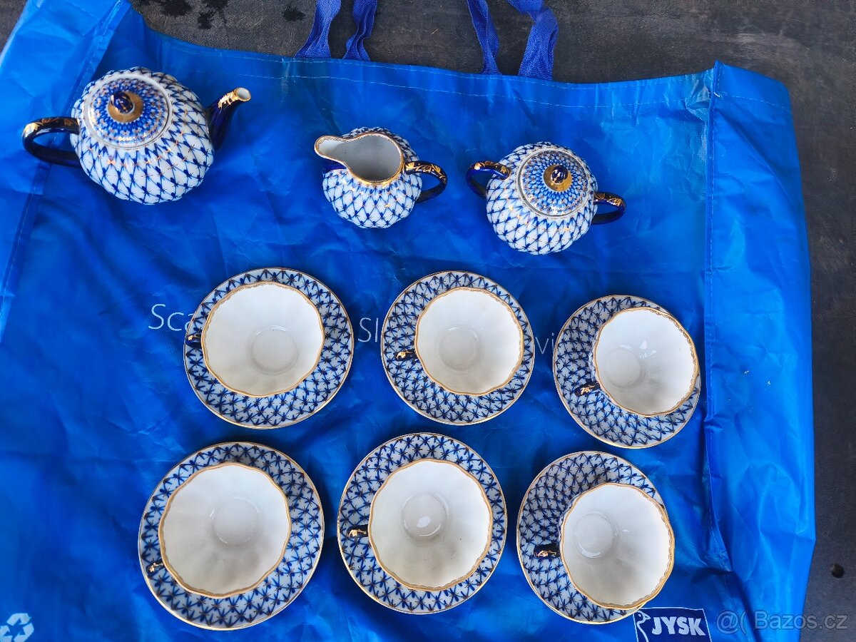 PORCELÁNOVÁ SOUPRAVA LOMONOSOV - 2