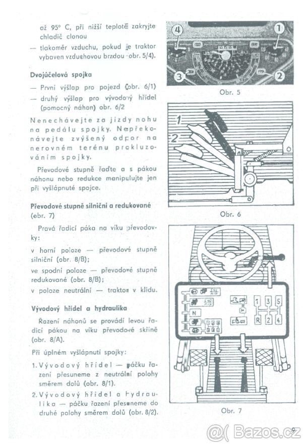 Návod k obsluze Zetor 3011 - 2