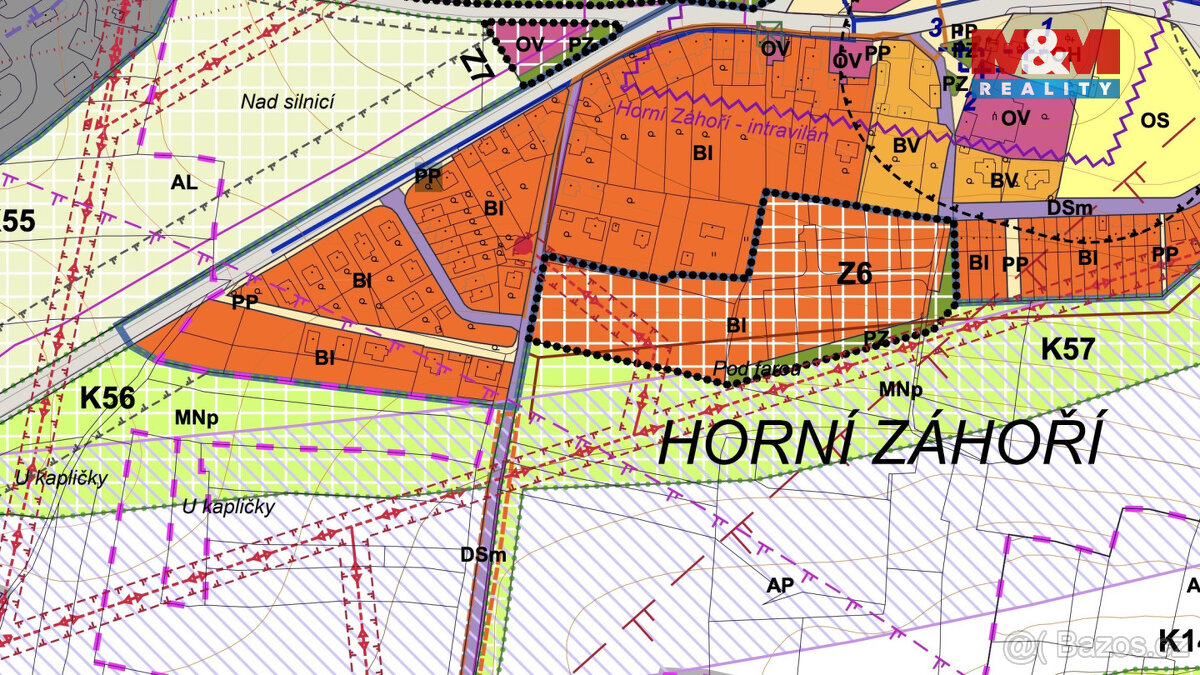 Prodej pozemku, 856 m², Záhoří - 2