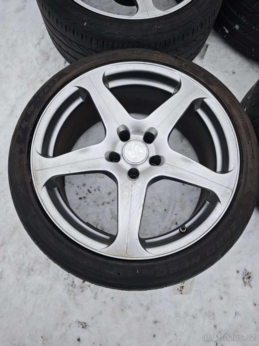 Prodám sadu 4 letních kol – 19″, 5×112 - 2