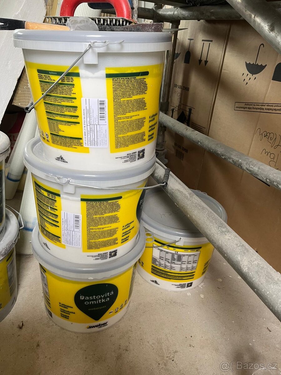 Weber Omítka 1,5mm bílá B100 - 2