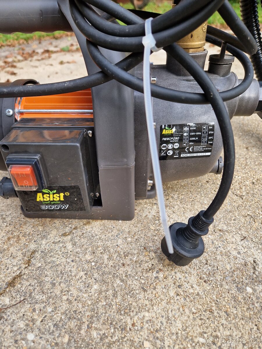 Zahradní čerpadlo s tlakovým spínačem - 2