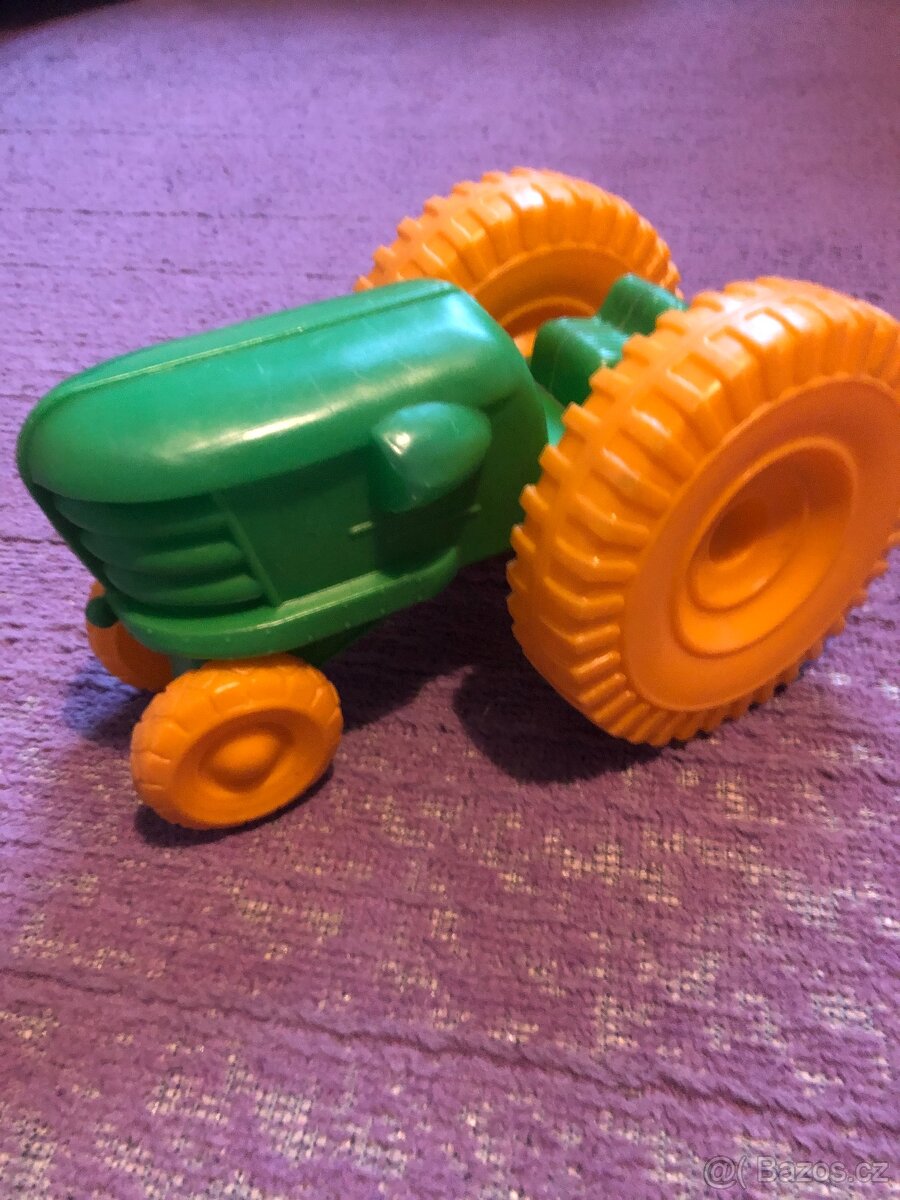 Retro traktor,hračka - 2