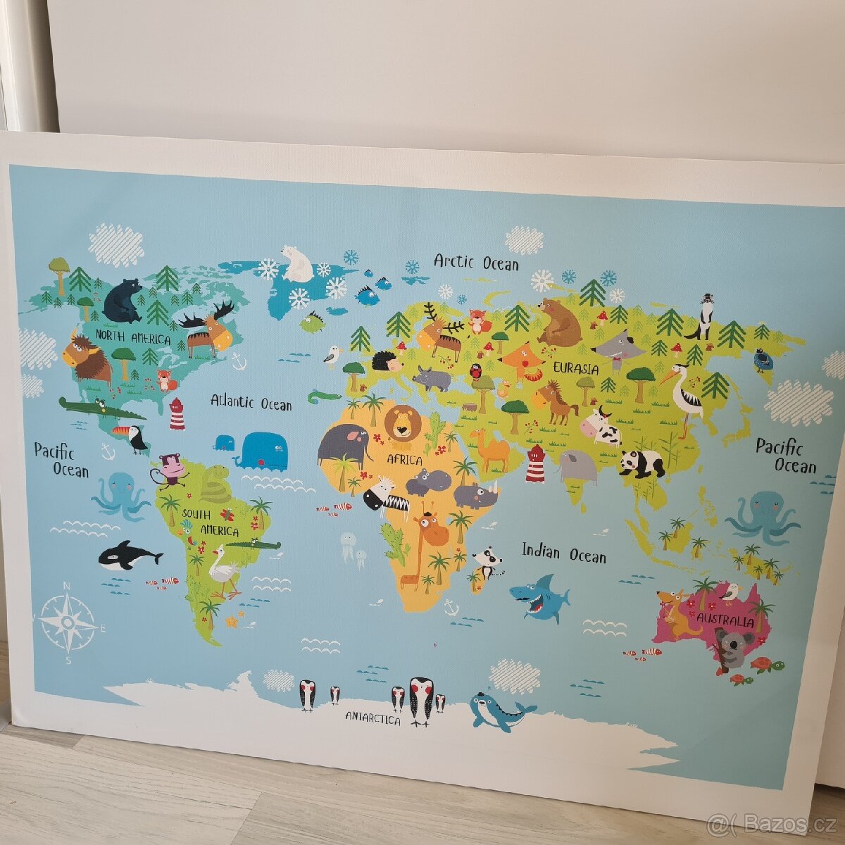 Obraz na plátně, dreveny ram - 2