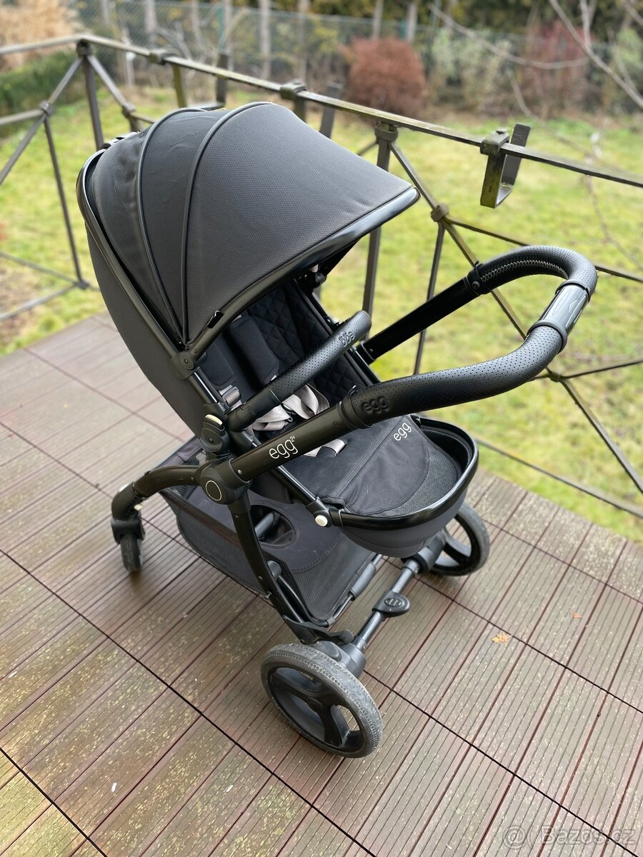kočárek Egg 2 9v1 2021 Just Black - 2
