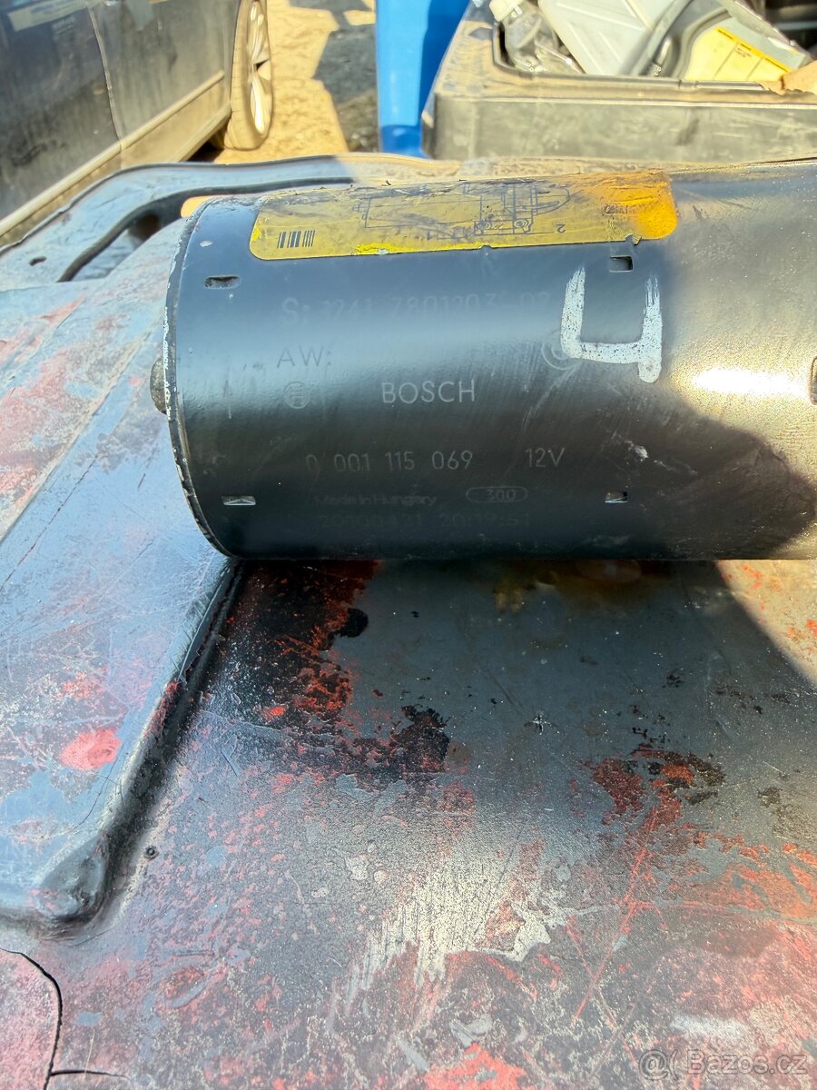 Prodám startér Bosch BMW diesel – originál 0001115069 - 2