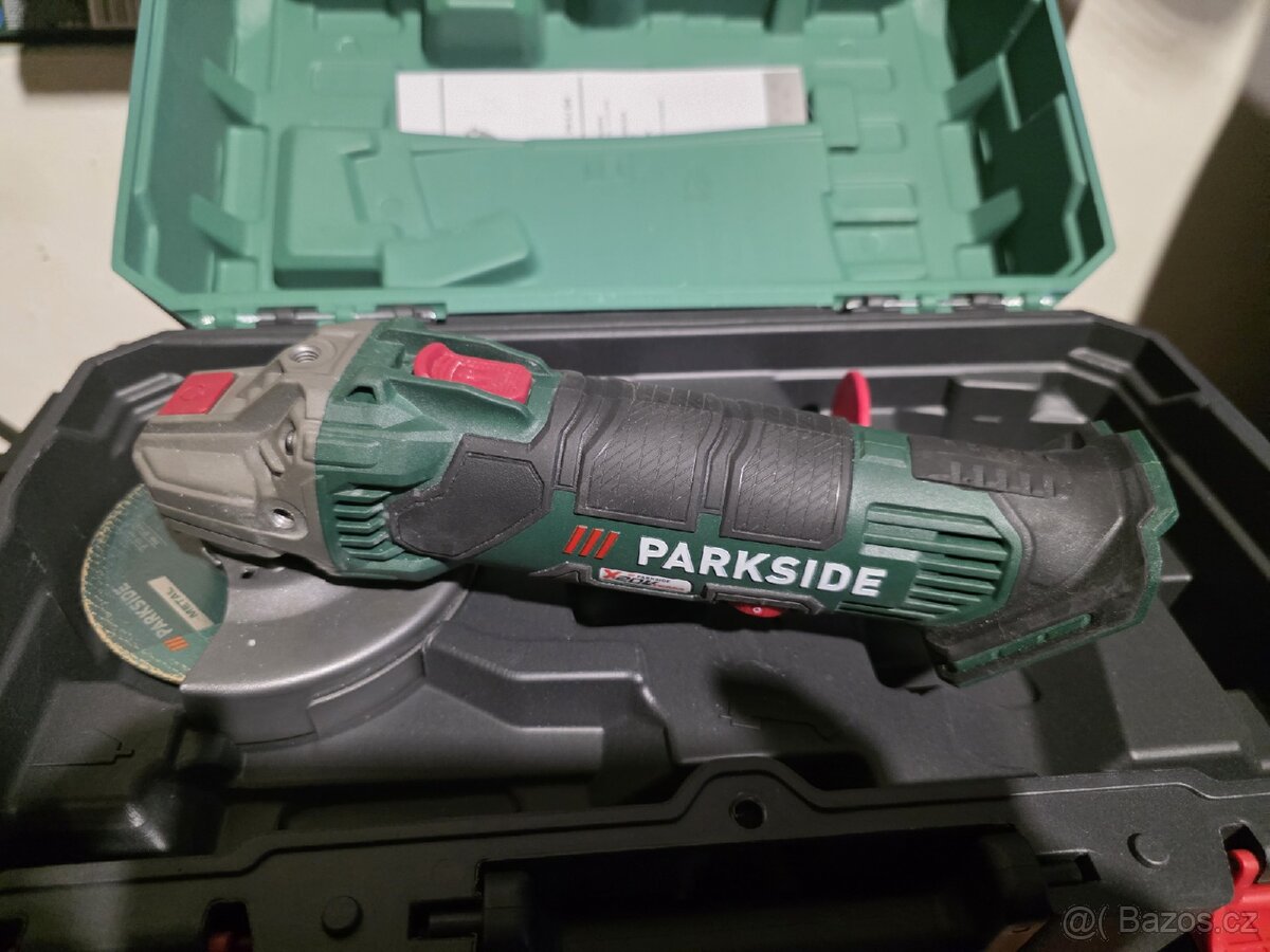 Úhlová bruska Parkside. - 2