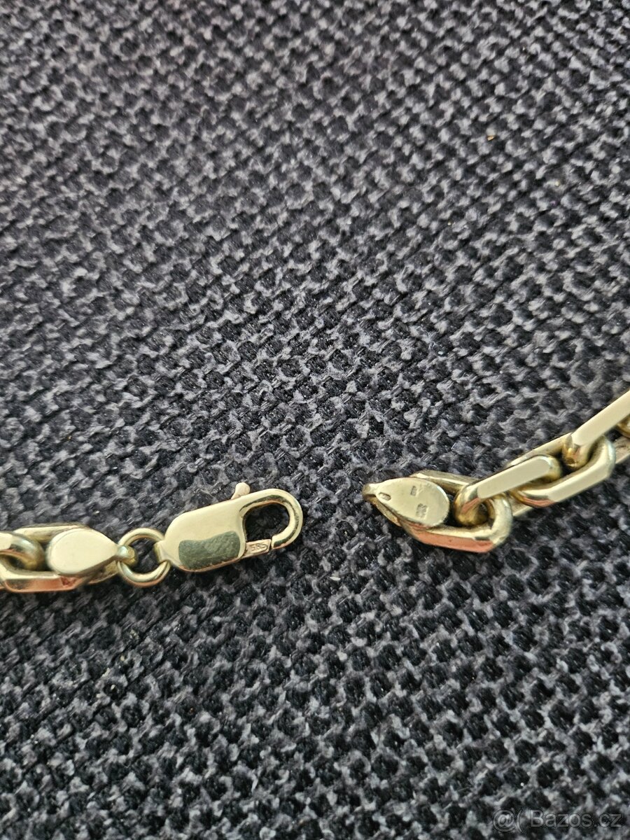 Zlatý řetízek 120g. - 2