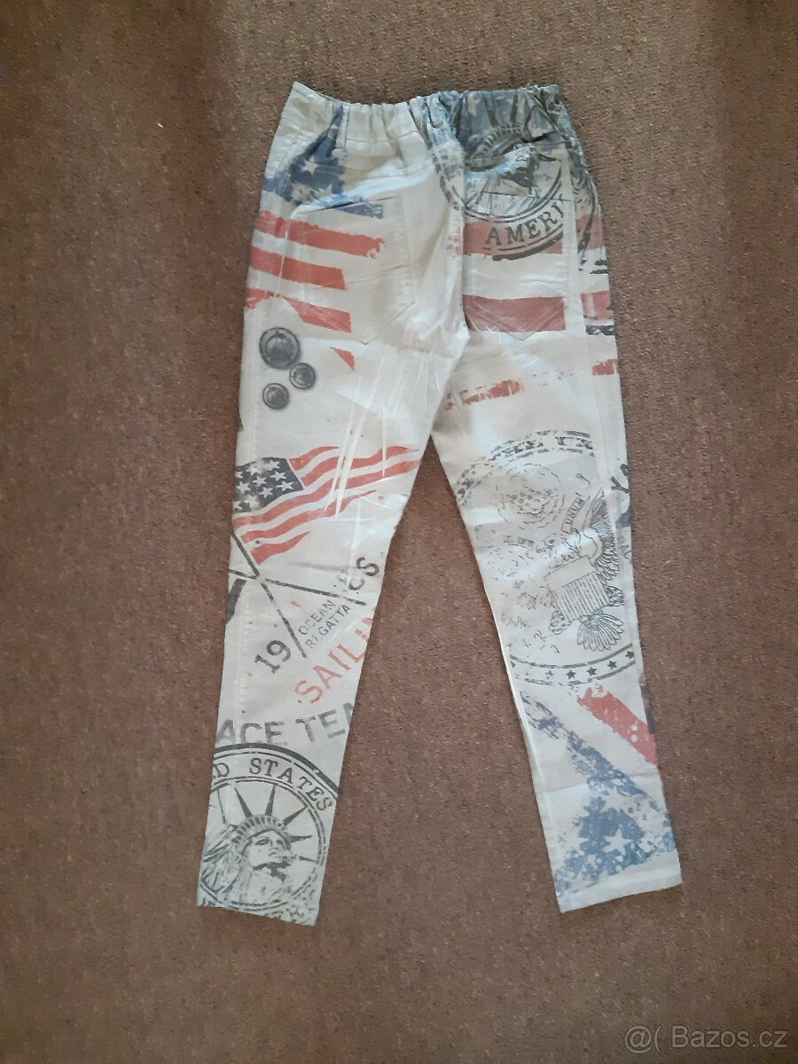 kalhoty s potiskem - 2