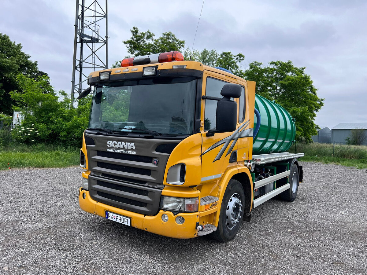 CISTERNA SCANIA P290 AUTOMAT-OBJEM 11500L - 2