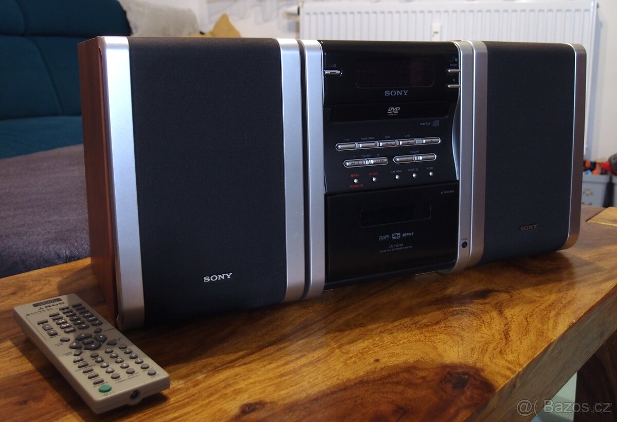 Sony HCD-DV2D Micro HiFi System s DVD přehrávačem - 2