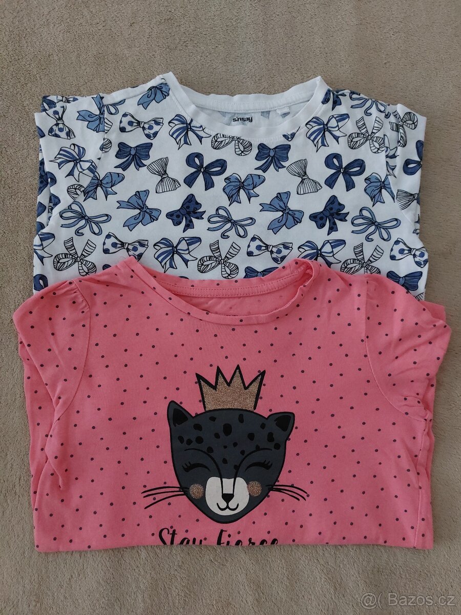 Trička s dlouhým rukávem 7ks - 2